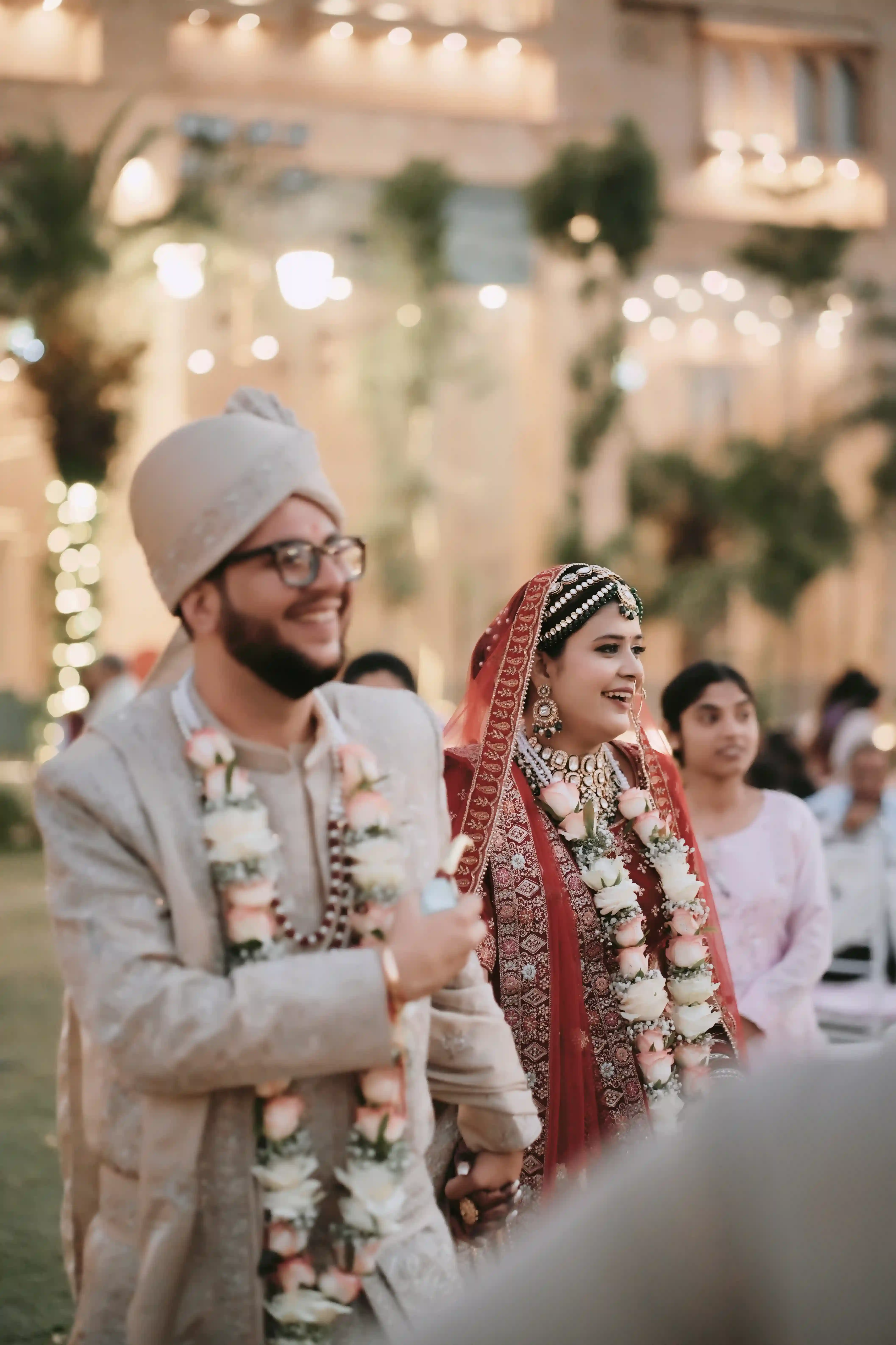 The CN Films team sharing a light moment after capturing a wedding