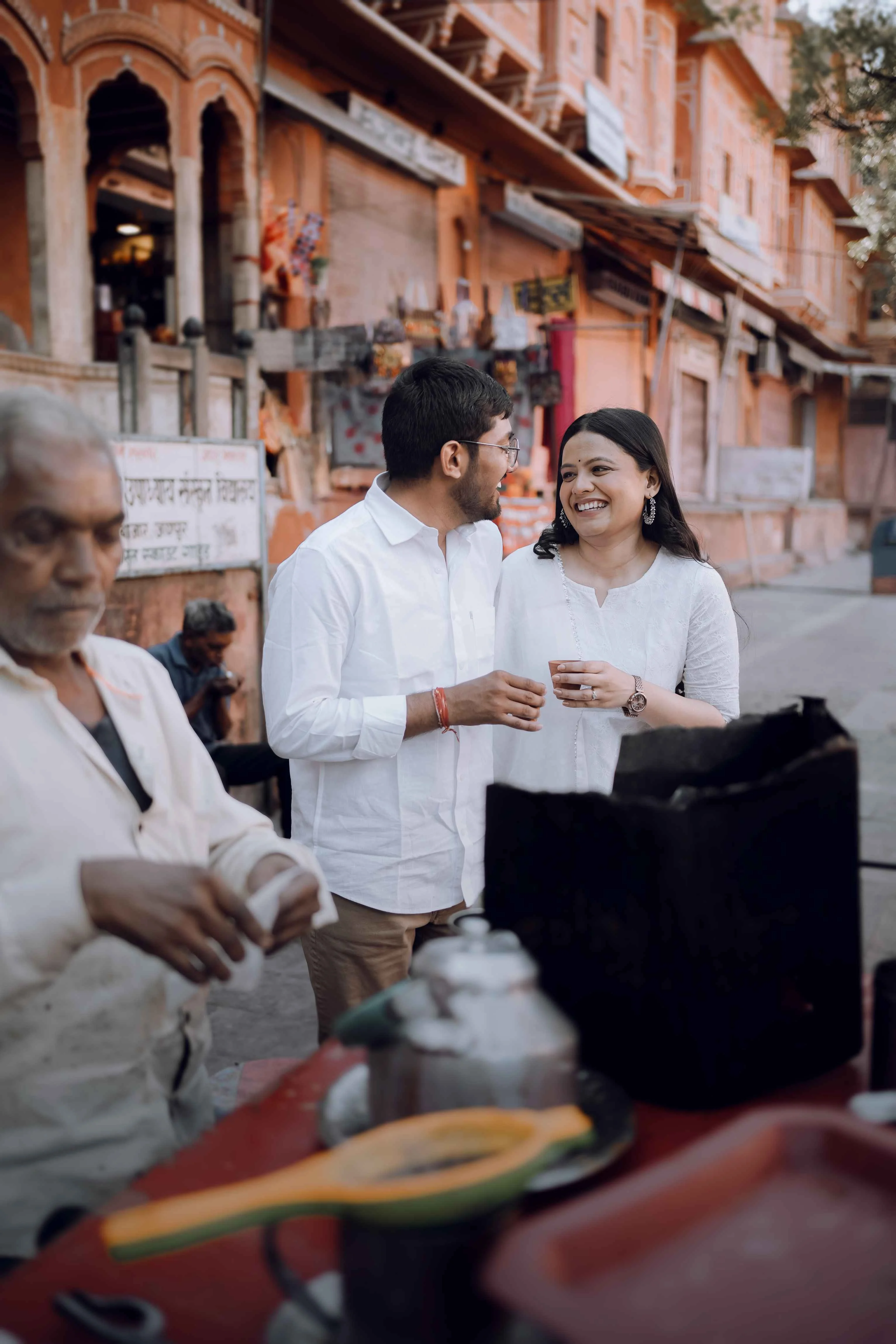 Pre-wedding cinematic shoot showing couple’s chemistry